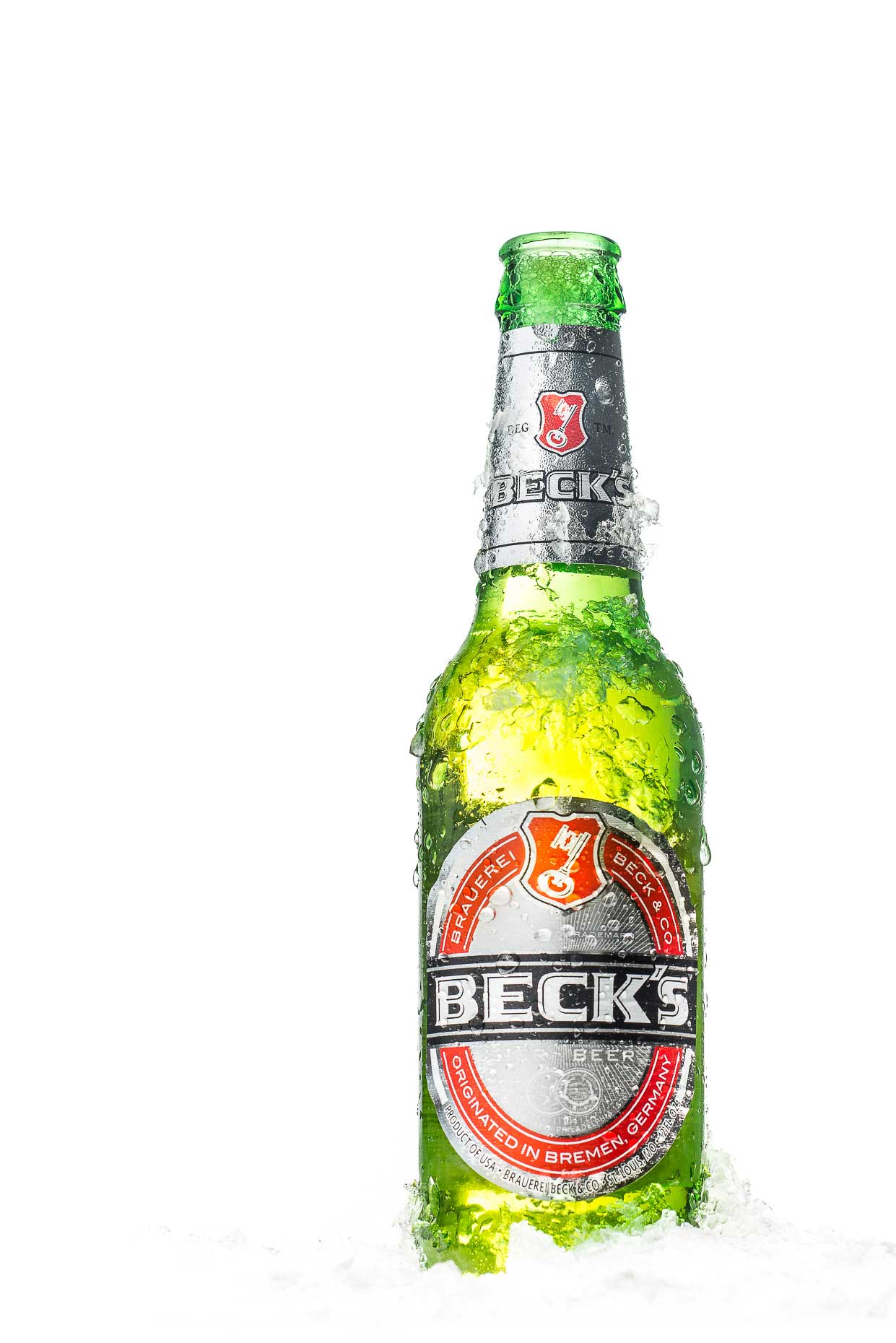 Ice Cold Bottle of Beck