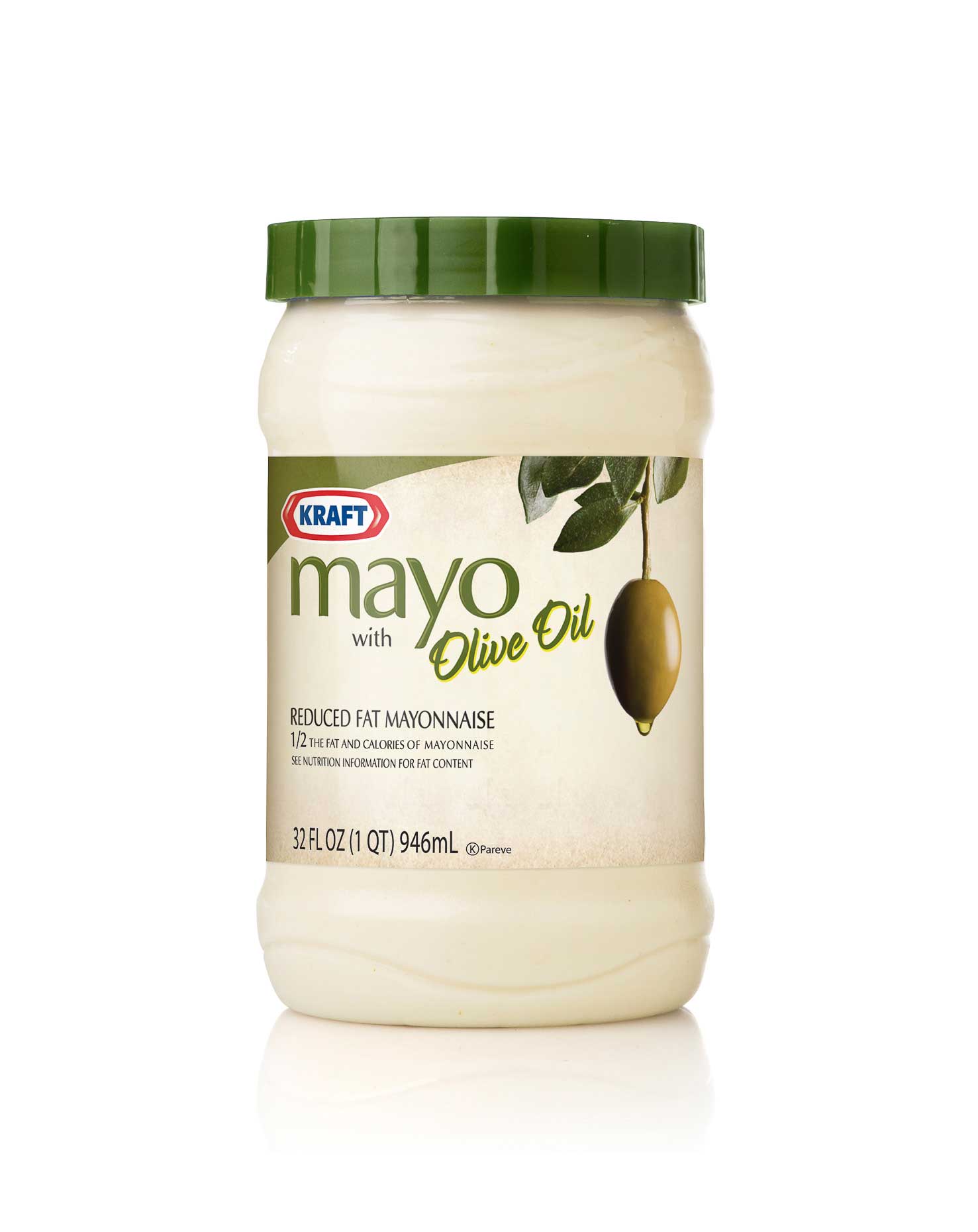 Right: Kraft - Mayonnaise made with Olive Oil - Packaging - Spring Design Partners